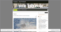 Desktop Screenshot of foxpod.wordpress.com