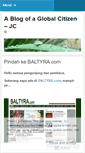 Mobile Screenshot of jcglobalcitizen.wordpress.com