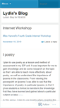 Mobile Screenshot of lydiaeman.wordpress.com