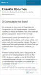 Mobile Screenshot of ensaiosnoturnos.wordpress.com