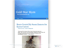 Tablet Screenshot of momgoldstar.wordpress.com
