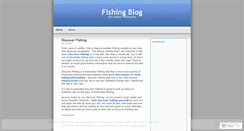Desktop Screenshot of fishingworks.wordpress.com