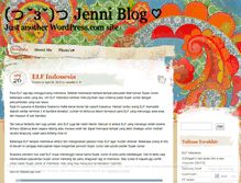 Tablet Screenshot of jenniclaudia.wordpress.com