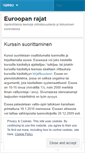 Mobile Screenshot of euroopanrajat.wordpress.com