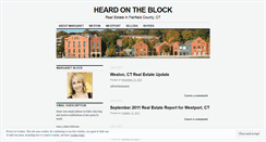 Desktop Screenshot of heardontheblock.wordpress.com