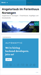 Mobile Screenshot of angelferien.wordpress.com