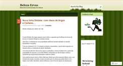Desktop Screenshot of belezaervas.wordpress.com