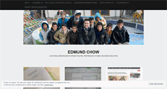 Desktop Screenshot of edchow.wordpress.com