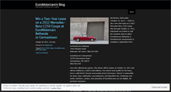 Desktop Screenshot of euromotorcars.wordpress.com