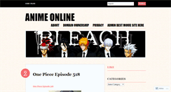 Desktop Screenshot of animeonlineworlds.wordpress.com