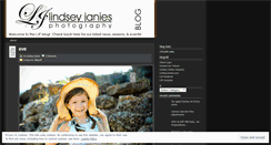 Desktop Screenshot of lindseyjanies.wordpress.com