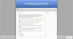 Desktop Screenshot of econonline.wordpress.com