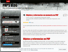 Tablet Screenshot of phpsblog.wordpress.com