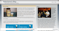 Desktop Screenshot of notochemo.wordpress.com