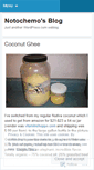 Mobile Screenshot of notochemo.wordpress.com