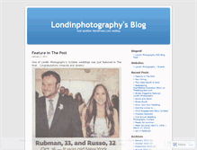 Tablet Screenshot of londinphotography.wordpress.com