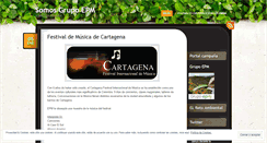 Desktop Screenshot of grupoepm.wordpress.com