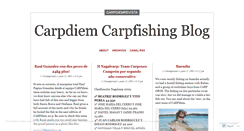 Desktop Screenshot of carpdiemrevista.wordpress.com