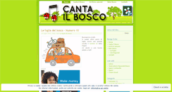 Desktop Screenshot of cantailbosco.wordpress.com