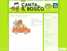 Tablet Screenshot of cantailbosco.wordpress.com