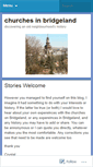 Mobile Screenshot of churchesinbridgeland.wordpress.com