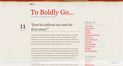 Desktop Screenshot of kellyboyd.wordpress.com