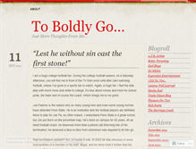 Tablet Screenshot of kellyboyd.wordpress.com