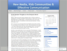 Tablet Screenshot of mediamogul.wordpress.com