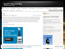 Tablet Screenshot of kka2297.wordpress.com