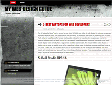 Tablet Screenshot of mywebdesignguide.wordpress.com