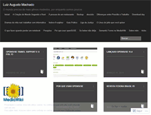 Tablet Screenshot of luizmachado.wordpress.com