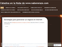 Tablet Screenshot of naborerazo.wordpress.com