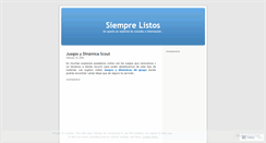 Desktop Screenshot of escultismo.wordpress.com