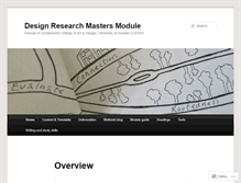 Tablet Screenshot of designresearchdundee.wordpress.com