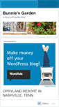 Mobile Screenshot of bunniesgarden.wordpress.com