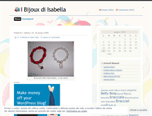 Tablet Screenshot of isabijoux.wordpress.com