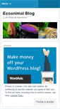 Mobile Screenshot of ecoanimalblog.wordpress.com