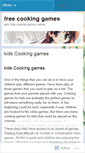 Mobile Screenshot of playcookinggames.wordpress.com