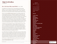 Tablet Screenshot of highonrebellion.wordpress.com