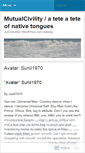 Mobile Screenshot of mutualcivility.wordpress.com