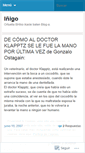 Mobile Screenshot of inigocorrales.wordpress.com