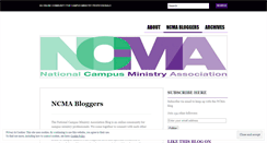 Desktop Screenshot of ncmabloggers.wordpress.com