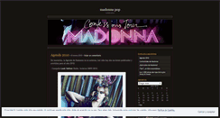 Desktop Screenshot of madonnapop.wordpress.com