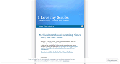 Desktop Screenshot of myscrubs.wordpress.com