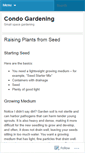 Mobile Screenshot of condogarden.wordpress.com