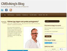 Tablet Screenshot of cmsviking.wordpress.com