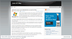 Desktop Screenshot of erikw75.wordpress.com