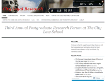 Tablet Screenshot of citylegalresearch.wordpress.com