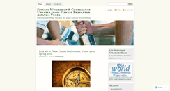 Desktop Screenshot of amandavogelpresents.wordpress.com