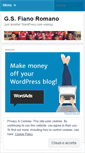 Mobile Screenshot of fianoromanocalcio.wordpress.com